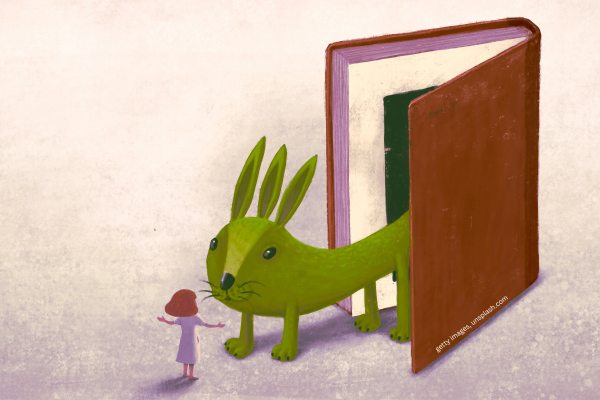 emphasizes children's journey into the world of knowledge