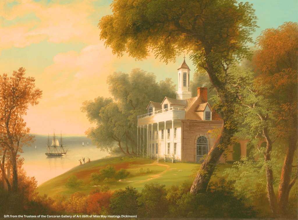 Home of George Washington shows him to have been a well-to-do country gentleman.